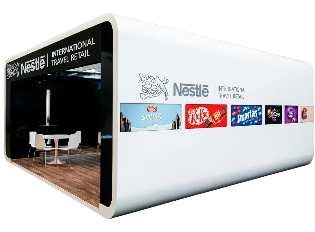 Nestle International Travel Retail Booth